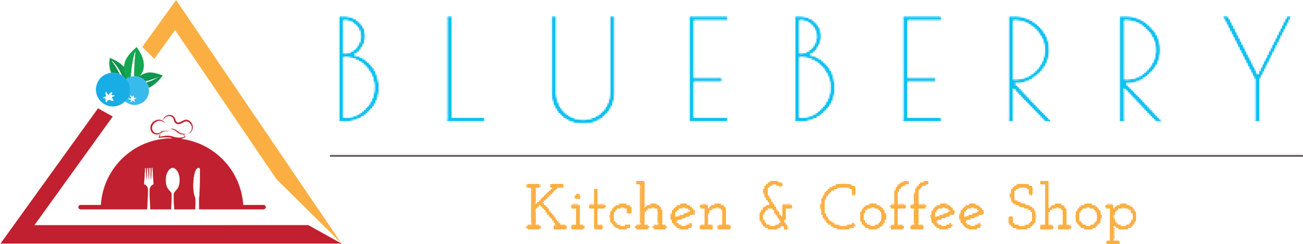 Blueberry Kitchen & Coffee Shop Logo